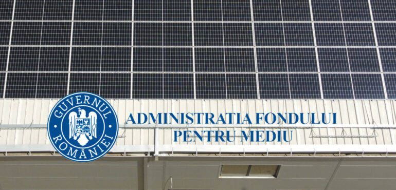 Industrial Facility with Administratia Fondului Pentru Mediu on it