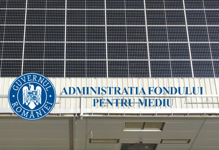 Industrial Facility with Administratia Fondului Pentru Mediu on it